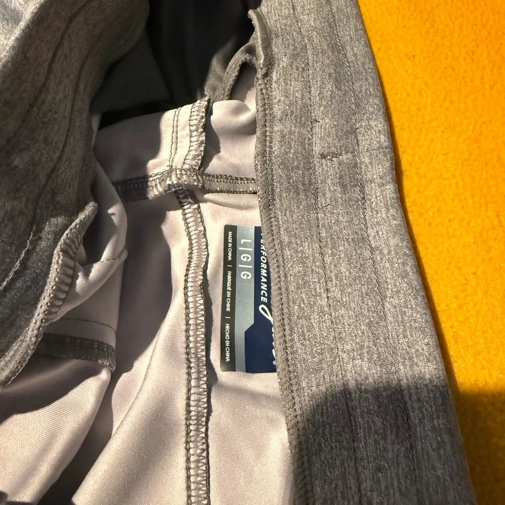 Ben Hogans Athletic Works Gray and Smoke Blue Performance Pants